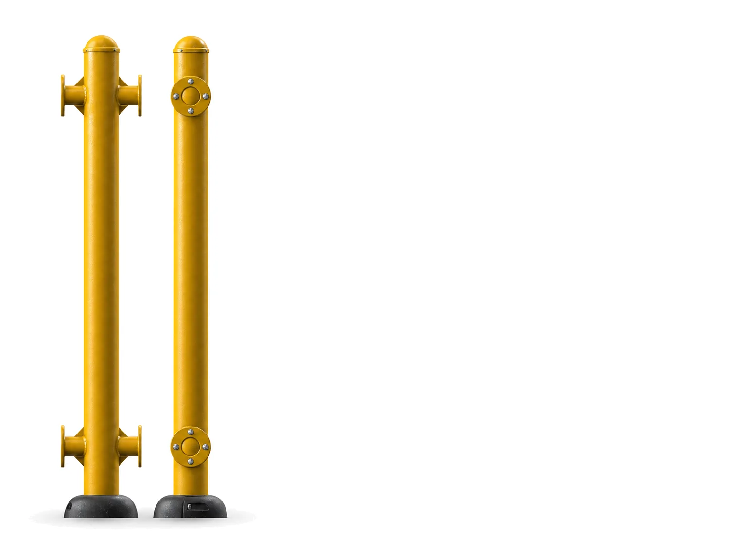 Poteau L - Outdoor Fitness Stations — Rendering