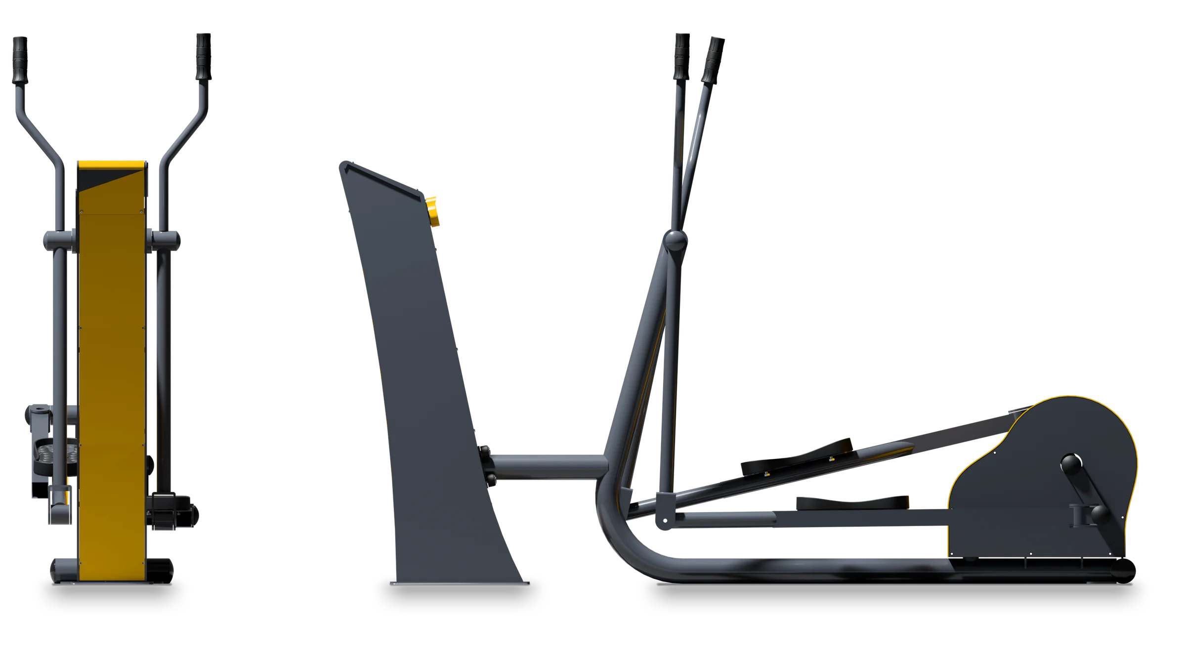 Elliptical Bike with USB Charging | Herkules Fitness — Rendering