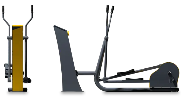 Vélo Elliptique - Appareil fitness à recharge USB — Rendu