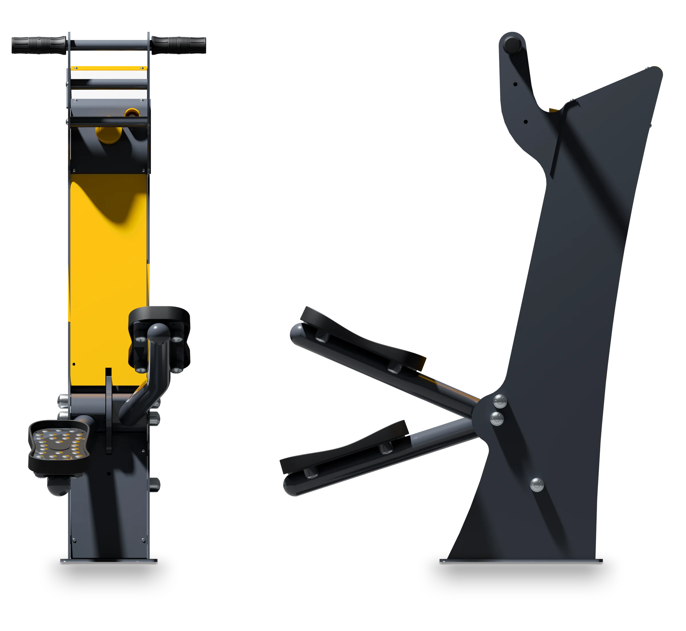 Stepper - Fitness equipment with USB charging — Rendering