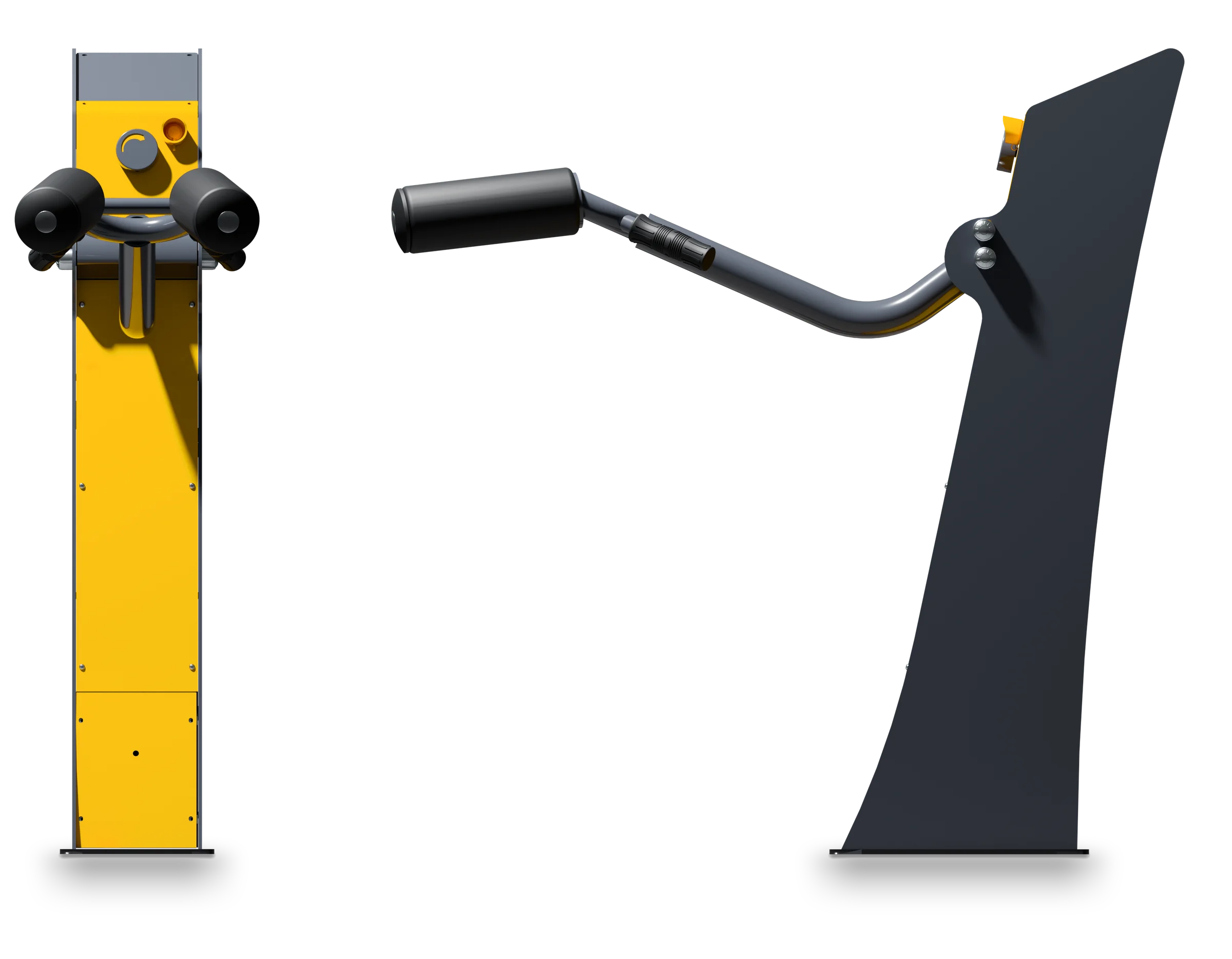 Squat - Fitness equipment with USB charging — Rendering