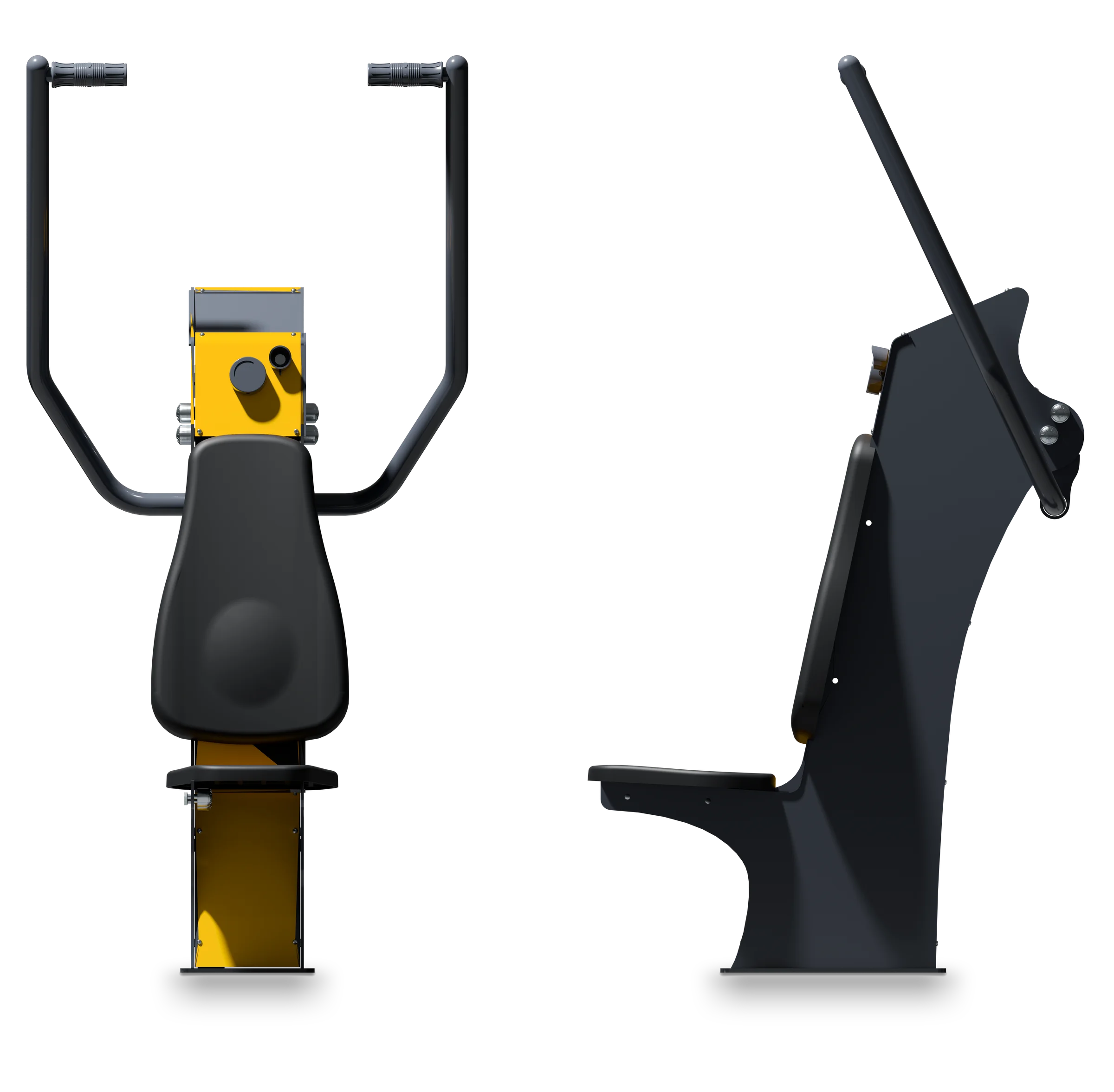 Tirage Vertical - Fitness equipment with USB charging — Rendering