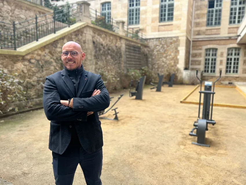 Lycée Louis-le-Grand w Paryżu — Połączona instalacja fitness