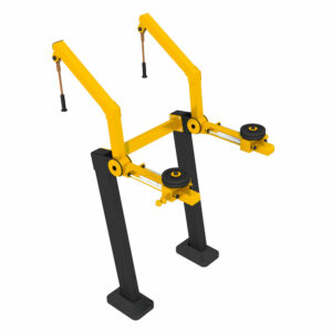 Back Press - Adjustable weight machines