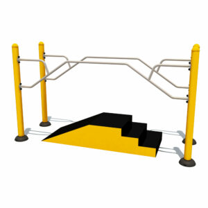 Pochylnia to przyrząd, który pozwala seniorom zmobilizować mięśnie dolnej części ciała.