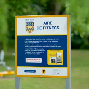 Mobilier Aire de Fitness Extérieur