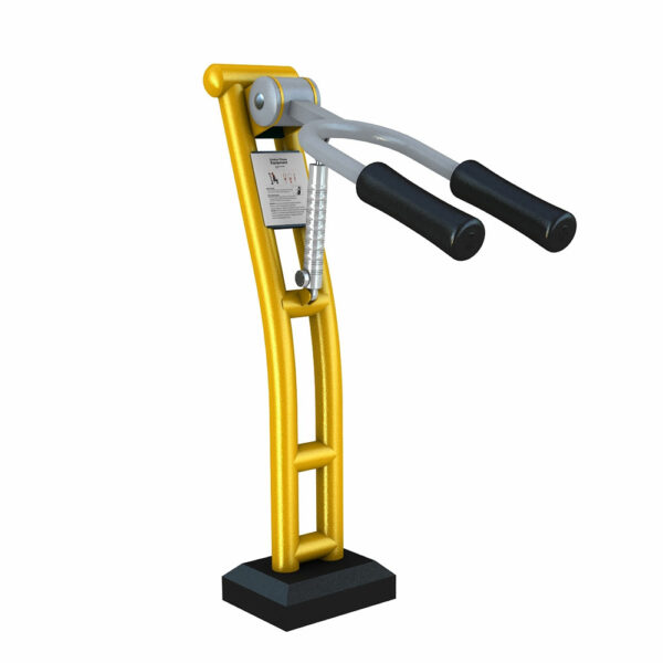 Herkules Fitness adjustable piston squat trainer