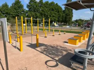 Aire de fitness extérieure Herkules Fitness à Riorges