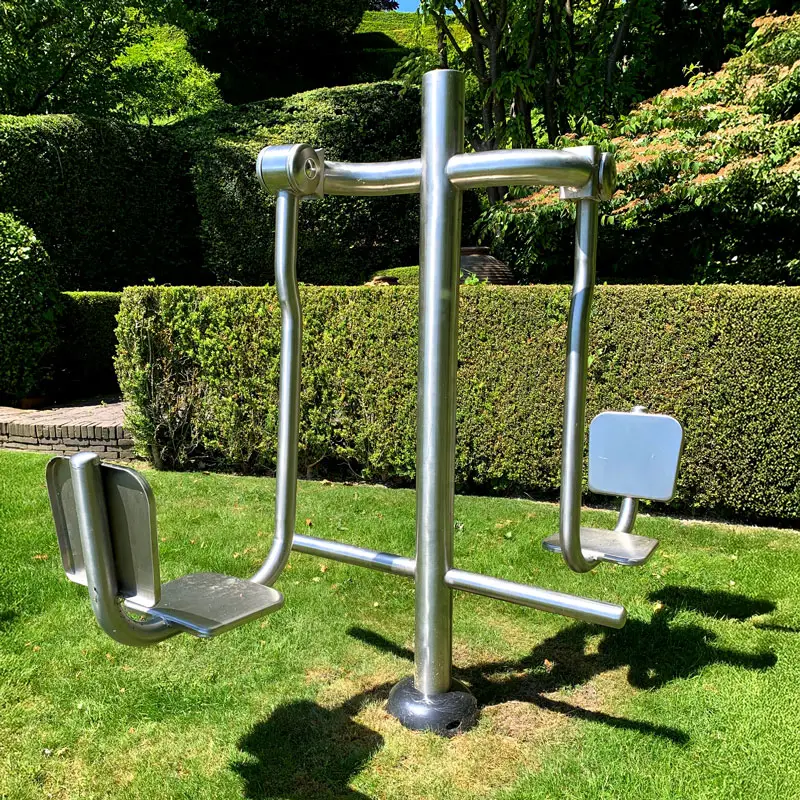 appareil de fitness inox leg press herkules