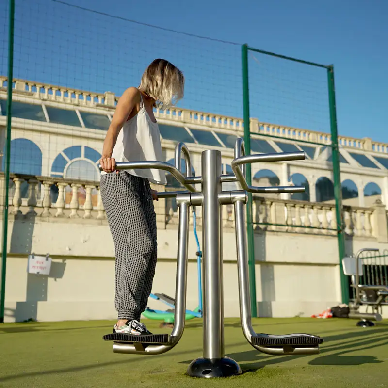 appareil de fitness inox surfeur herkules