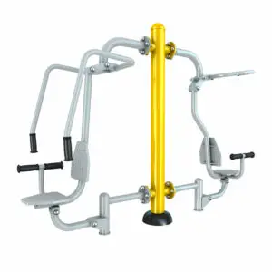 appareil fitness extérieur push pull herkules fitness