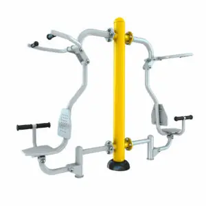 appareil de fitness extérieur pull double herkules