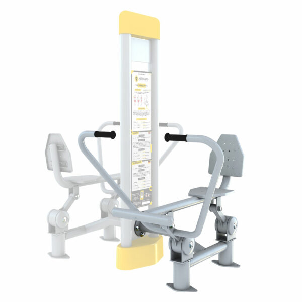 Wioślarz do zewnętrznej stacji fitness Herkules Fitness