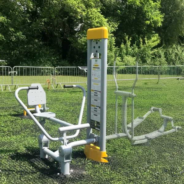 herkules outdoor rowing fitness station