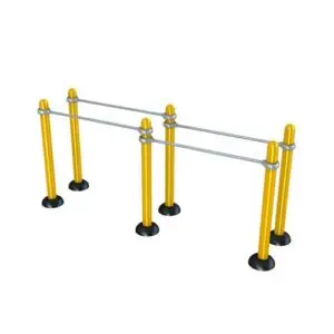 Barres Parallèles Doubles - Stations de Street Workout Herkules Fitness