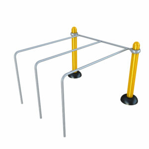 Triple Parallel Bars - Street Workout stations