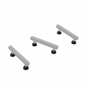 Outdoor Ninja obstacle Herkules NJA-03 Triple Beam, three galvanized steel beams for dynamic clearance and balance training.