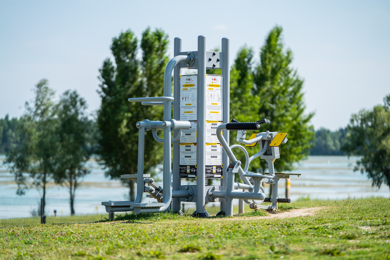 Fitness Mix sur de l'herbe