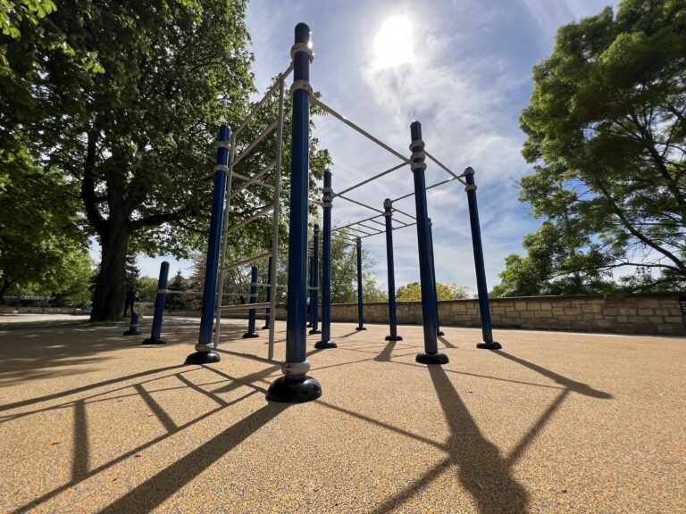 espace de street workout à Paris