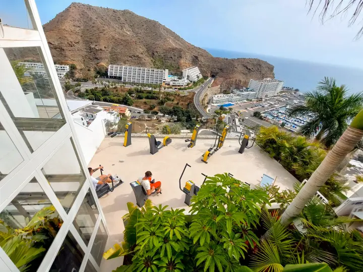 Sports equipment for hotels: the Grand Horizon Hotel in Gran Canaria innovates with connected fitness