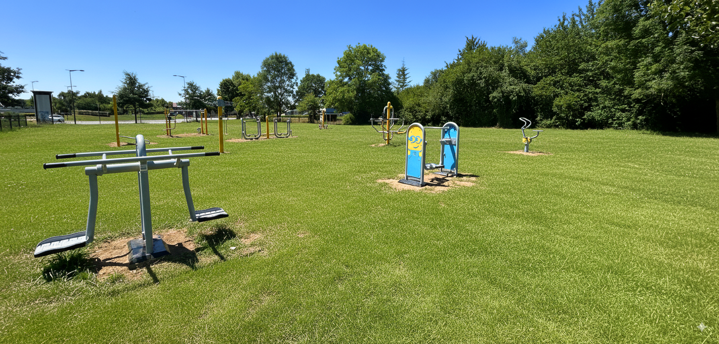 Strefa street workout i międzypokoleniowa 