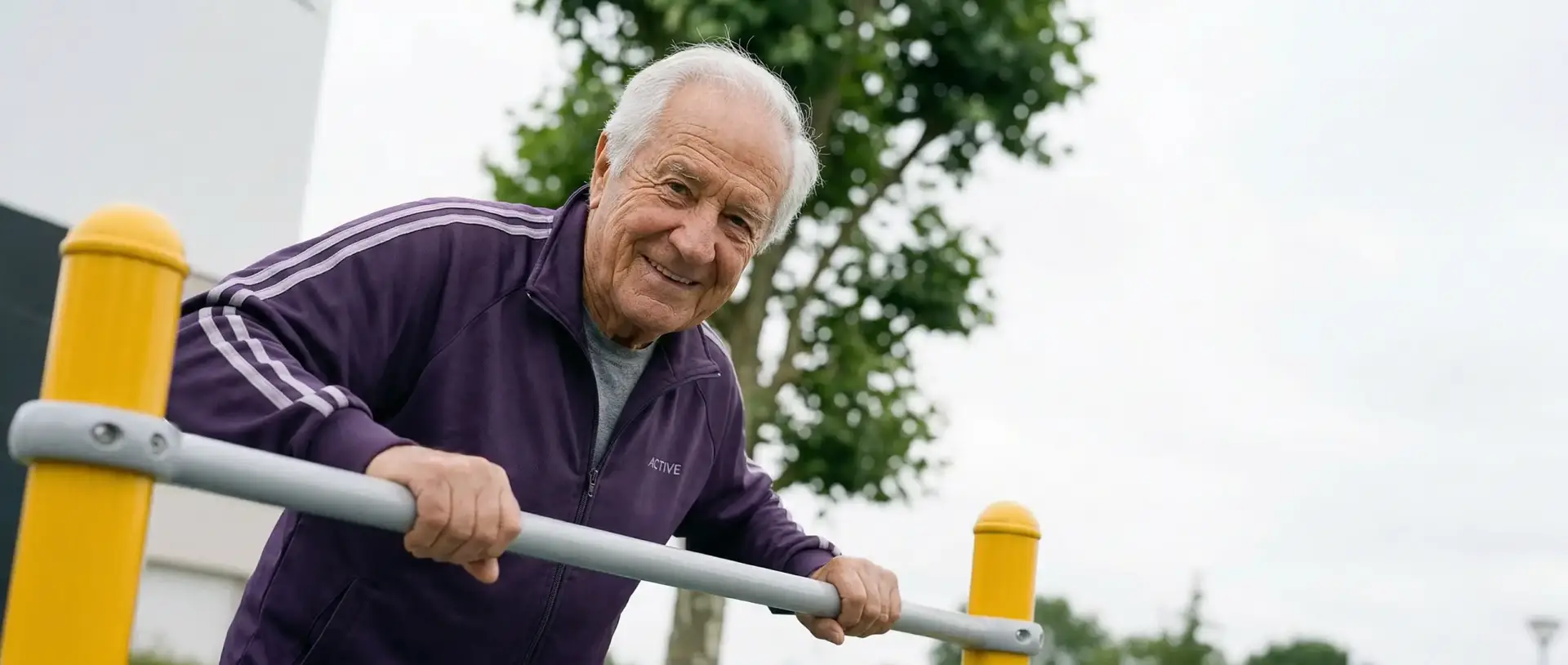 Fitness extérieur pour seniors