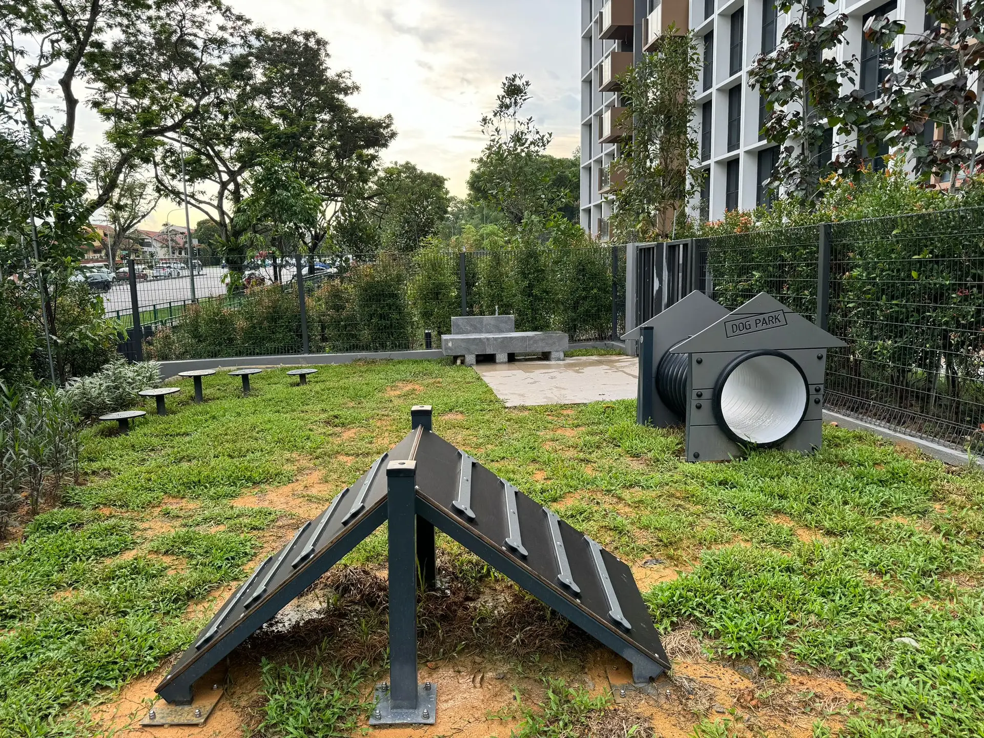 espace fitness canin en résidence