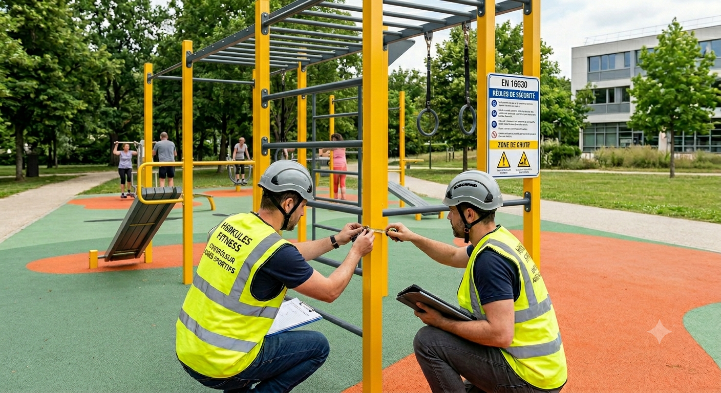 Annual inspection by Herkules Fitness experts