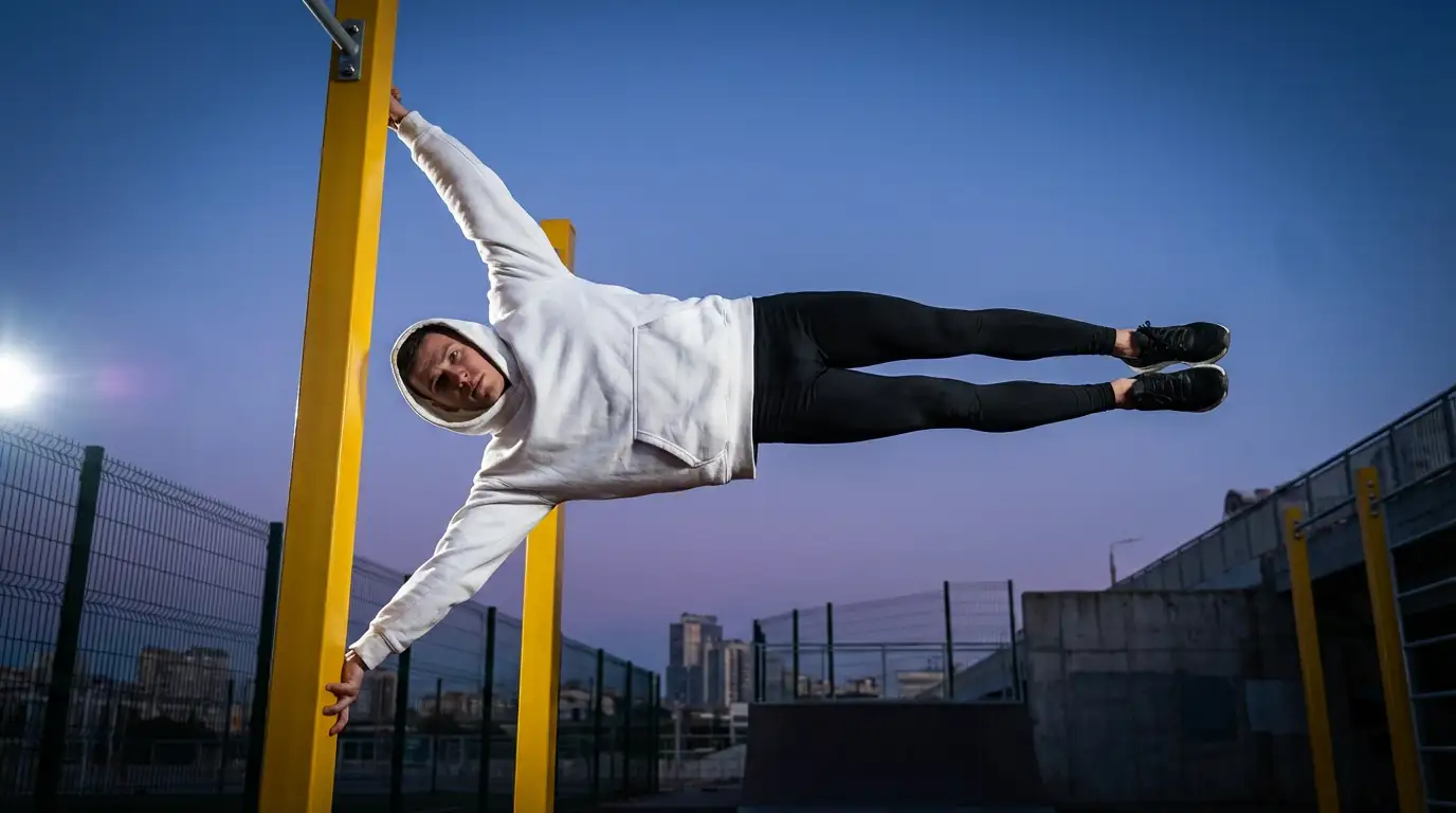 entrainement street workout drapeau