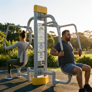 Station de fitness extérieure de Push et Pull Herkules fitness